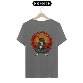 Nome do produto CAMISETA T-SHIRT ESTONADA, SAMURAI CAT