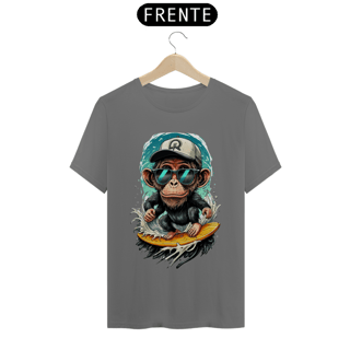 Nome do produto CAMISETA T-SHIRT ESTONADA, SURF MONKEY