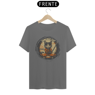 Nome do produto CAMISETA T-SHIRT ESTONADA, SAMURAI CAT