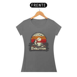 Nome do produto CAMISETA BABY LONG ESTONADA, CAT EVOLUTION