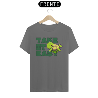 Nome do produto CAMISETA T-SHIRT ESTONADA, TAKE IT EASY