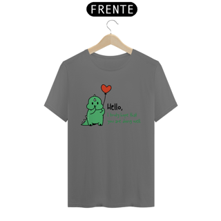 Nome do produto CAMISETA T-SHIRT ESTONADA, HELLO
