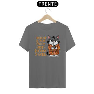 Nome do produto CAMISETA T-SHIRT ESTONADA, CAT COFFEE