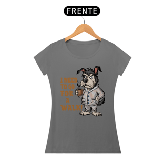 Nome do produto CAMISETA BABY LONG ESTONADA, DOG COFFEE