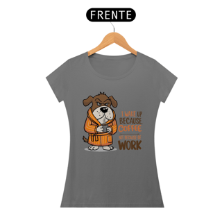 Nome do produto CAMISETA BABY LONG ESTONADA, DOG COFFEE
