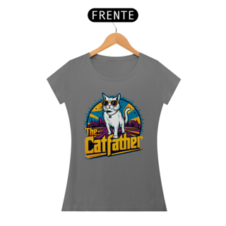 Nome do produto CAMISETA BABY LONG ESTONADA, THE CAT FATHER