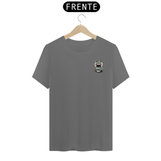 Nome do produto CAMISETA T-SHIRT ESTONADA MINIMALISTA, CAT COFFEE