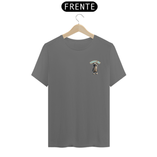 Nome do produto CAMISETA T-SHIRT ESTONADA MINIMALISTA, LOBO EM PELE DE CORDEIRO TRUST ME