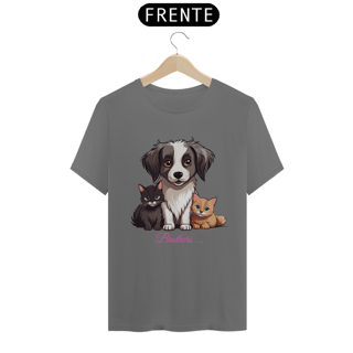 Nome do produto CAMISETA T-SHIRT ESTONADA CAT, DOG BROTHERS