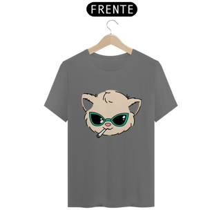 Nome do produto CAMISETA T-SHIRT ESTONADA, CAT CANNABIS