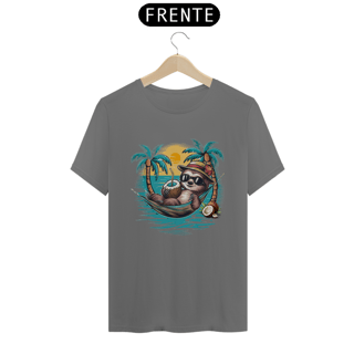 Nome do produto CAMISETA T-SHIRT ESTONADA, BICHO PREGUIÇA
