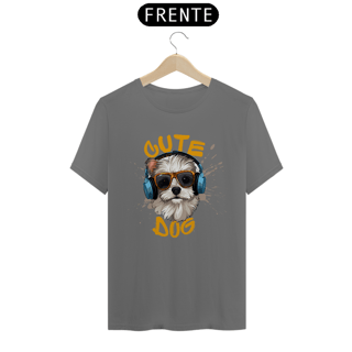 Nome do produto CAMISETA T-SHIRT ESTONADA, CUTE DOG
