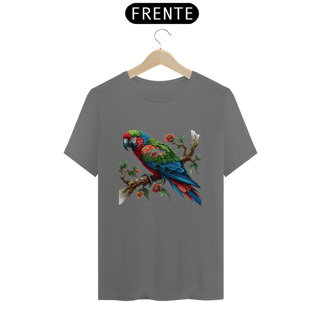 Nome do produto CAMISETA T-SHIRT ESTONADA, ARARA