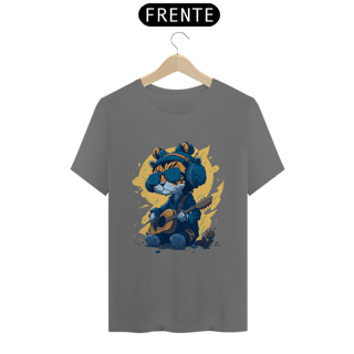 Nome do produto CAMISETA T-SHIRT ESTONADA, CAT MUSIC