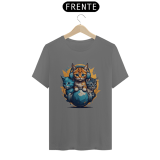 CAMISETA T-SHIRT ESTONADA, CAT