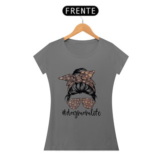 Nome do produto CAMISETA BABY LONG ESTONADA, PET DOG MOM