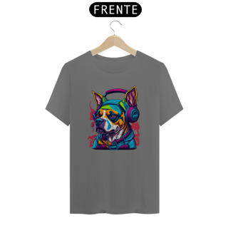Nome do produto CAMISETA T-SHIRT ESTONADA, DOG MUSIC