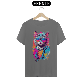 Nome do produto CAMISETA T-SHIRT ESTONADA, CAT FASHION