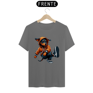 Nome do produto CAMISETA T-SHIRT ESTONADA, DOG PINSCHER STYLISH