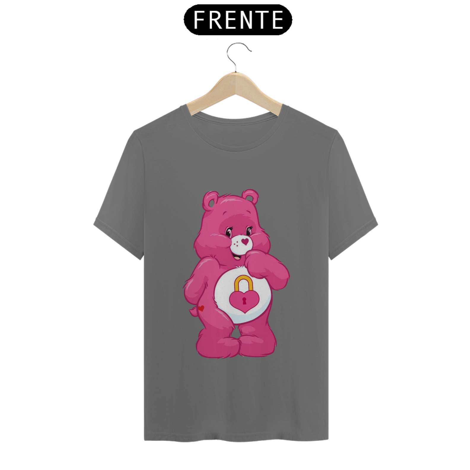 CAMISETA T-SHIRT ESTONADA, URSINHO LOVE