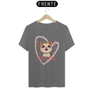 Nome do produto CAMISETA T-SHIRT ESTONADA, CAT FRASES