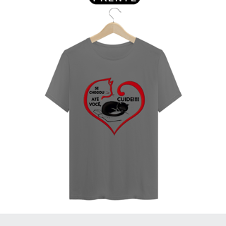 Nome do produto CAMISETA T-SHIRT ESTONADA, CAT ADOTE