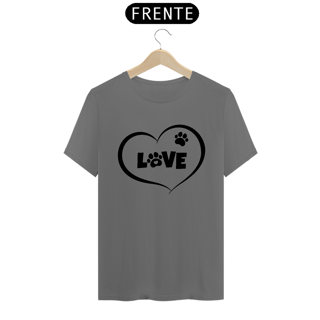 Nome do produto CAMISETA T-SHIRT ESTONADA, FRASE LOVE