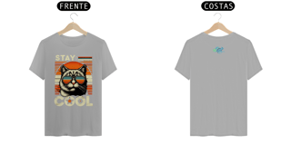 Nome do produto CAMISETA T-SHIRT CLASSIC F/V CAT, STAY COOL