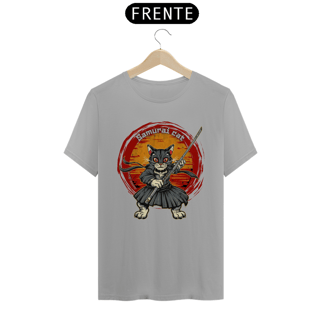 Nome do produto CAMISETA T-SHIRT CLASSIC, SAMURAI CAT