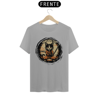 Nome do produto CAMISETA T-SHIRT CLASSIC, SAMURAI CAT