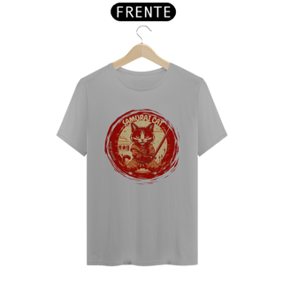 Nome do produto CAMISETA T-SHIRT CLASSIC, SAMURAI CAT