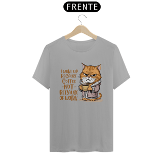 Nome do produto CAMISETA T-SHIRT CLASSIC, CAT COFFEE
