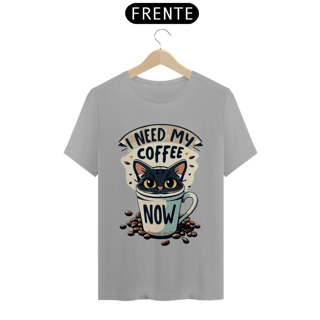 Nome do produto CAMISETA T-SHIRT CLASSIC, CAT COFFEE