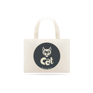 ECOBAG GRANDE CRU, CAT LETRAS, 100%ALGODAO.