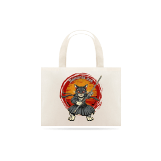 Nome do produto ECOBAG GRANDE CRU, SAMURAI CAT, 100%ALGODAO