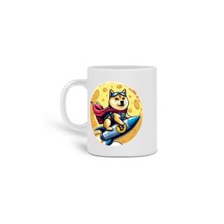 Nome do produto  CANECA PERSONALIZADA CRIATIVA EM CERÂMICA, 325ML C/02 LADOS BITCOIN SHIBAINU