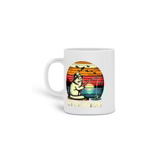 Nome do produto CANECA PERSONALIZADA CRIATIVA EM CERÂMICA, 325ML C/02 LADOS, CAT EVOLUTION