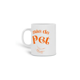  CANECA PERSONALIZADA CRIATIVA EM CERÂMICA, 325ML C/02 LADOS, MÃE DE PET