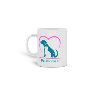 Nome do produto  CANECA PERSONALIZADA CRIATIVA EM CERÂMICA, 325ML C/02 LADOS, PET MOTHER