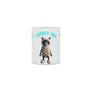 Nome do produto CANECA PERSONALIZADA CRIATIVA EM CERÂMICA, 325ML C/03 LADOS TRUST ME 