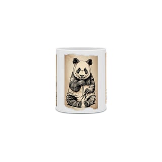 Nome do produto CANECA PERSONALIZADA CRIATIVA EM CERÂMICA, 325ML C/03 LADOS PANDA PB