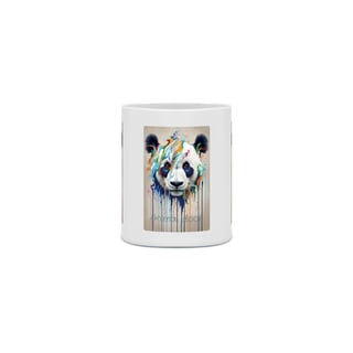 Nome do produto CANECA PERSONALIZADA CRIATIVA EM CERÂMICA, 325ML C/03 LADOS PANDA COLOR