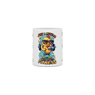 Nome do produto  CANECA PERSONALIZADA CRIATIVA EM CERÂMICA, 325ML C/03 LADOS MEME-WHO LOVES FITNESS