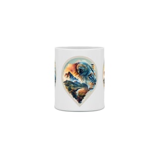 Nome do produto  CANECA PERSONALIZADA CRIATIVA EM CERÂMICA, 325ML C/03 LADOS LION KING