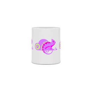 Nome do produto  CANECA PERSONALIZADA CRIATIVA EM CERÂMICA, 325ML C/03 LADOS, LIZARD
