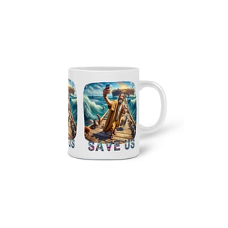 Nome do produto CANECA PERSONALIZADA CRIATIVA EM CERÂMICA, 325ML C/03 LADOS JUST DO IT LATER 