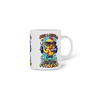 Nome do produto  CANECA PERSONALIZADA CRIATIVA EM CERÂMICA, 325ML C/03 LADOS MEME-WHO LOVES FITNESS
