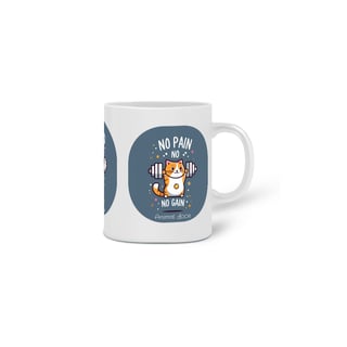 Nome do produto  CANECA PERSONALIZADA CRIATIVA EM CERÂMICA, 325ML C/03 LADO CAT NO PAIN NO GAIN