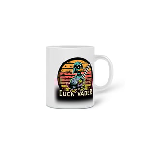 Nome do produto  CANECA PERSONALIZADA CRIATIVA EM CERÂMICA, 320ML C/02 LADOS DUCK VADER STAR WARS