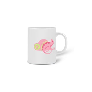 Nome do produto  CANECA PERSONALIZADA CRIATIVA EM CERÂMICA, 325ML C/02 LADOS LIZARD